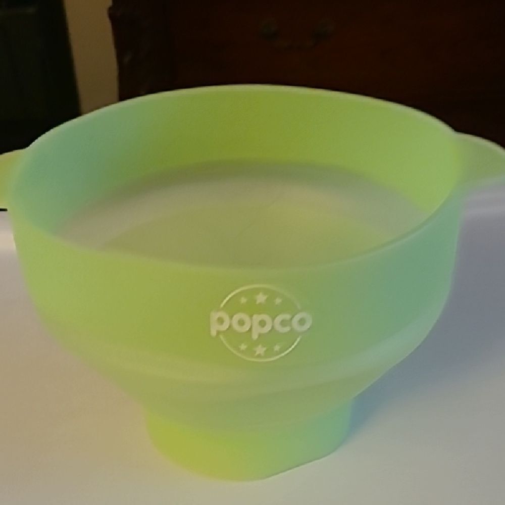 Popco Green Collapsible Bowl